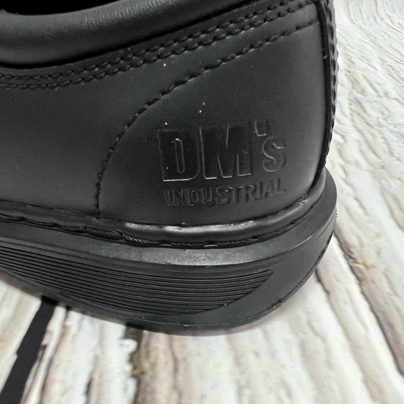 Dr. Martens Industrial Full Grain Black Oxford Shoes - size 10 - New In Box - Picture 8 of 10